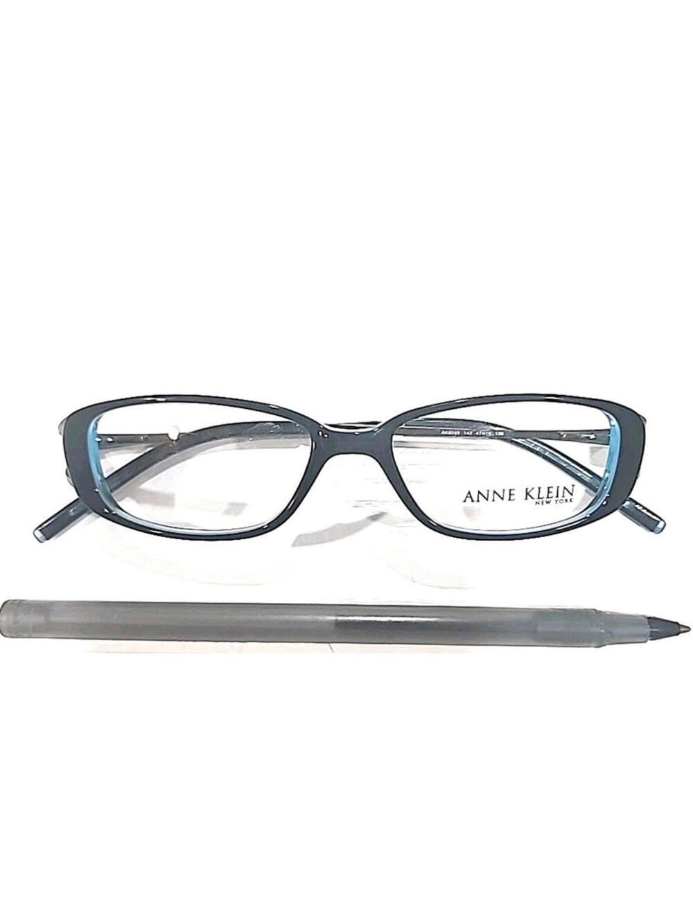 Anne Klein AK8048 142 Girls Petite Blue Eyeglasses 47-15 135 New - Picture 4 of 6